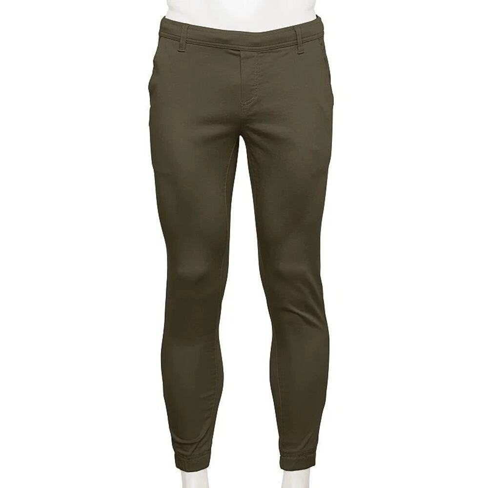 New NWT Caliville Army Green Tapered Leg Jogger Pants Men's Size Medium